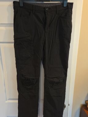 Eddie Bauer Black Men's Insulated Cargo Pants